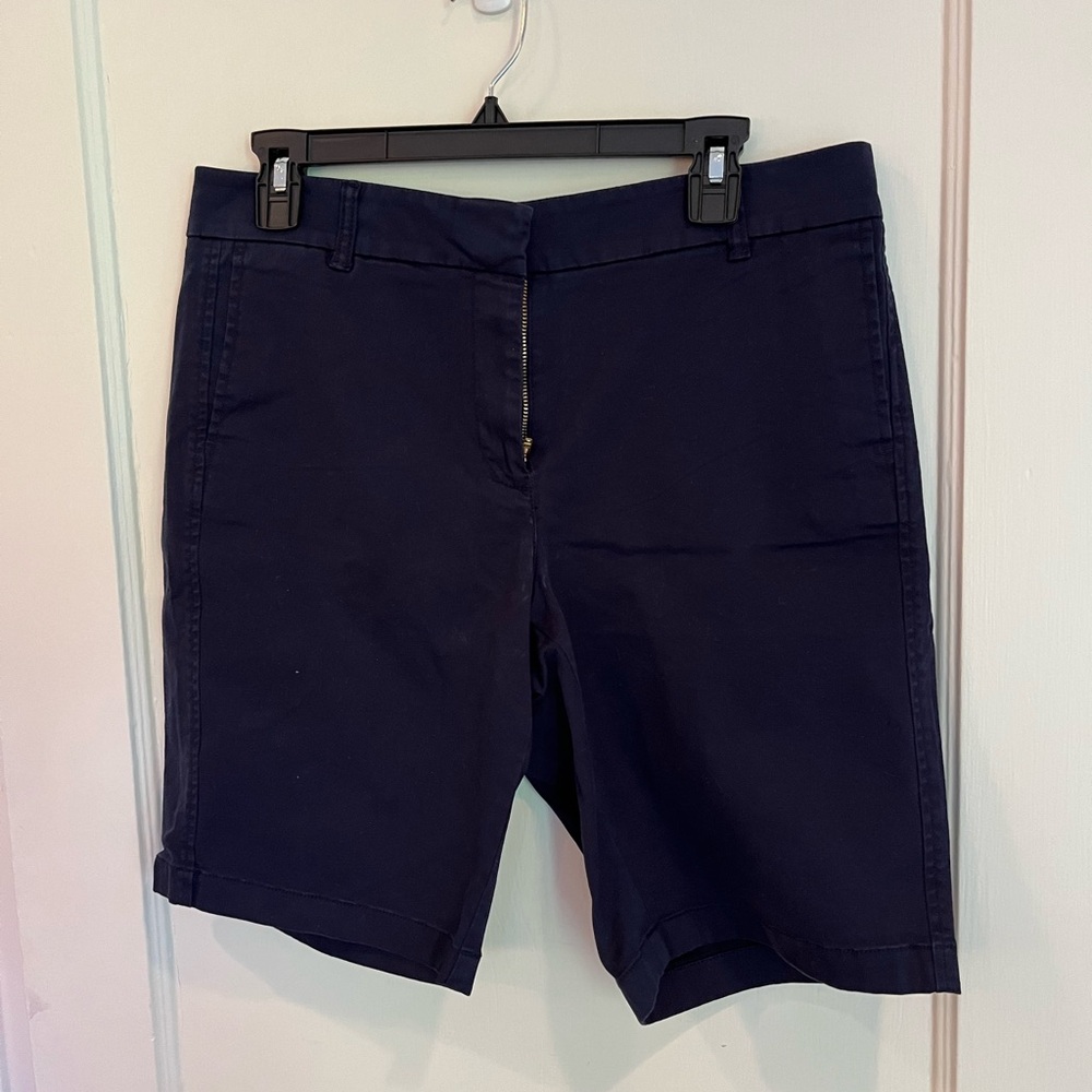 NWT JCrew Women’s Navy Shorts, size 10